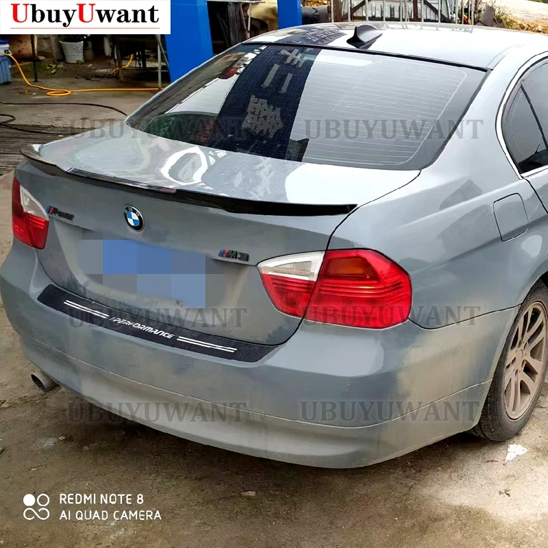 Карбоновый спойлер для заднего крыла BMW E90 3 серии 2005 - 2011 M4 STYLE оптовая продажа