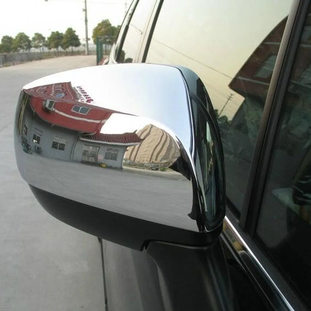 2 шт. хромированные автомобильные накладки на зеркало заднего вида для Subaru XV 2012 2013