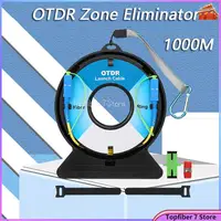 COMPTYCO SC/FC/ST/LC-UPC/APC Fiber Rings 1000M OTDR Dead Zone Eliminator, Fiber Optic OTDR Launch Cable Box