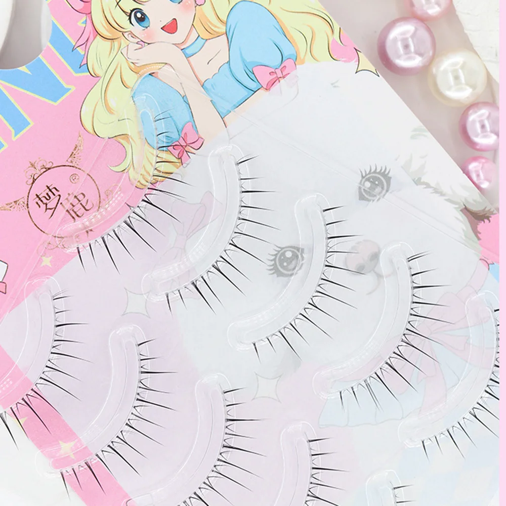 3D Волшебные U-образные накладные ресницы 5 пар Многоразовые для наращивания