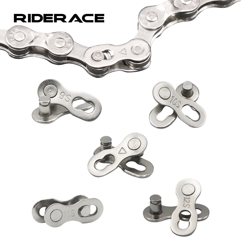 

5 Pair Bicycle Chain Link Connector Joint Magic Buttons Bike Chain Quick Release Buckle For 6/7/8/9/10/11/12S MTB Accessories