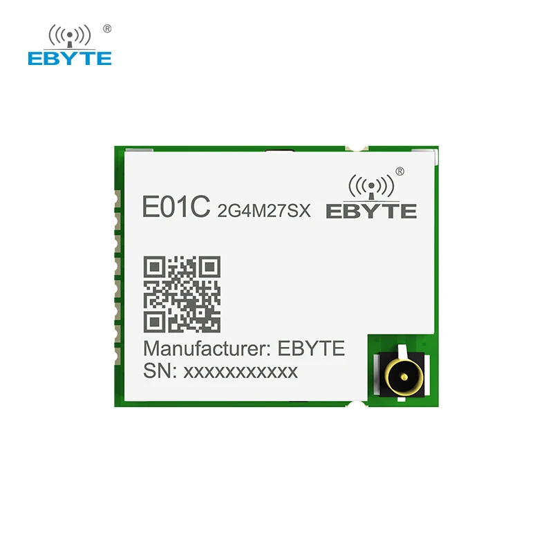 Si24R1 радиочастотный модуль 2,4 ГГц EBYTE E01C-2G4M27SX 500 МВт IPEX антенна 4 км PA LNA SPI SMD беспроводной модуль небольшого размера