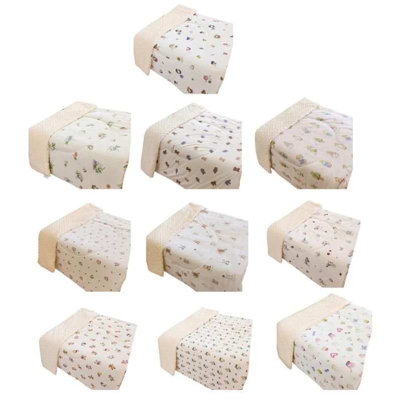 

Одеяла для колясок с точечной подкладкой, чехол для одеял для новорожденных