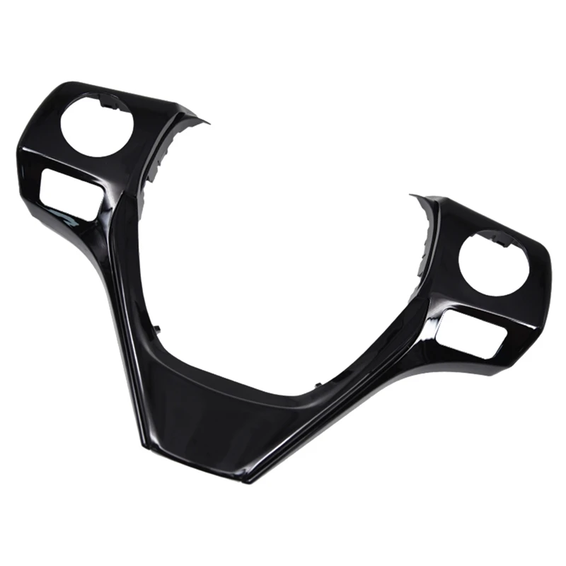 Автомобильная накладка на кнопки руль 84250-02560 для Toyota Corolla RAV4 Ralink 2014-2018 глянцевый