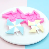 windmill shape soap candle pastry ice cube molds kitchen baking tools chocolate mold cake decorating tools diy cake mould