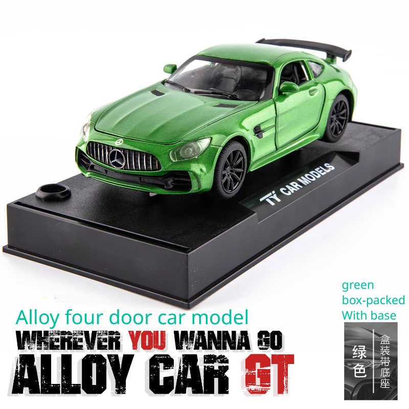 

Модель автомобиля из сплава 1:32 Tianying со звуком, модель спортивного автомобиля, детская игрушка, украшение для мальчика, подарок на день рождения, модель автомобиля