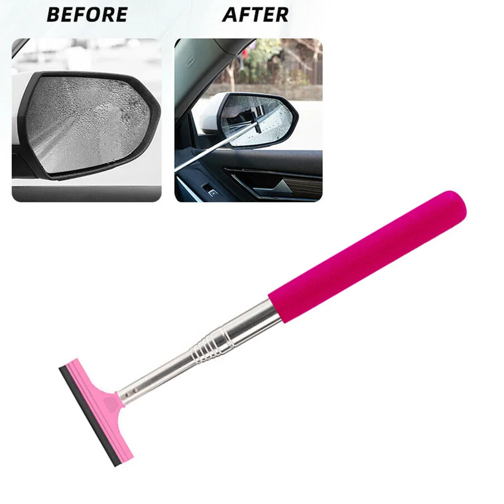 

Brand New Mirror Wiper Wiper Anti-Fog Anti-Glare Cleaning Mirror Wiper Rearview Mirror Wiper Waterproof For Car