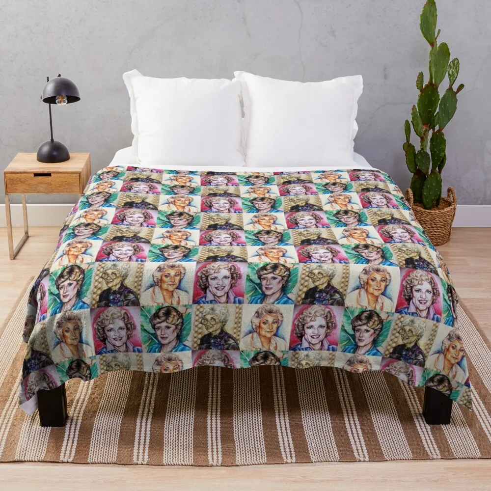 

The Original Golden Girls Throw Blanket Jacquard Blankets Ands