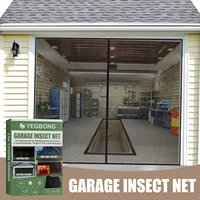 24m garage insect net door curtain velcro portable mosquito net summer invisible anti mosquito net removable washable