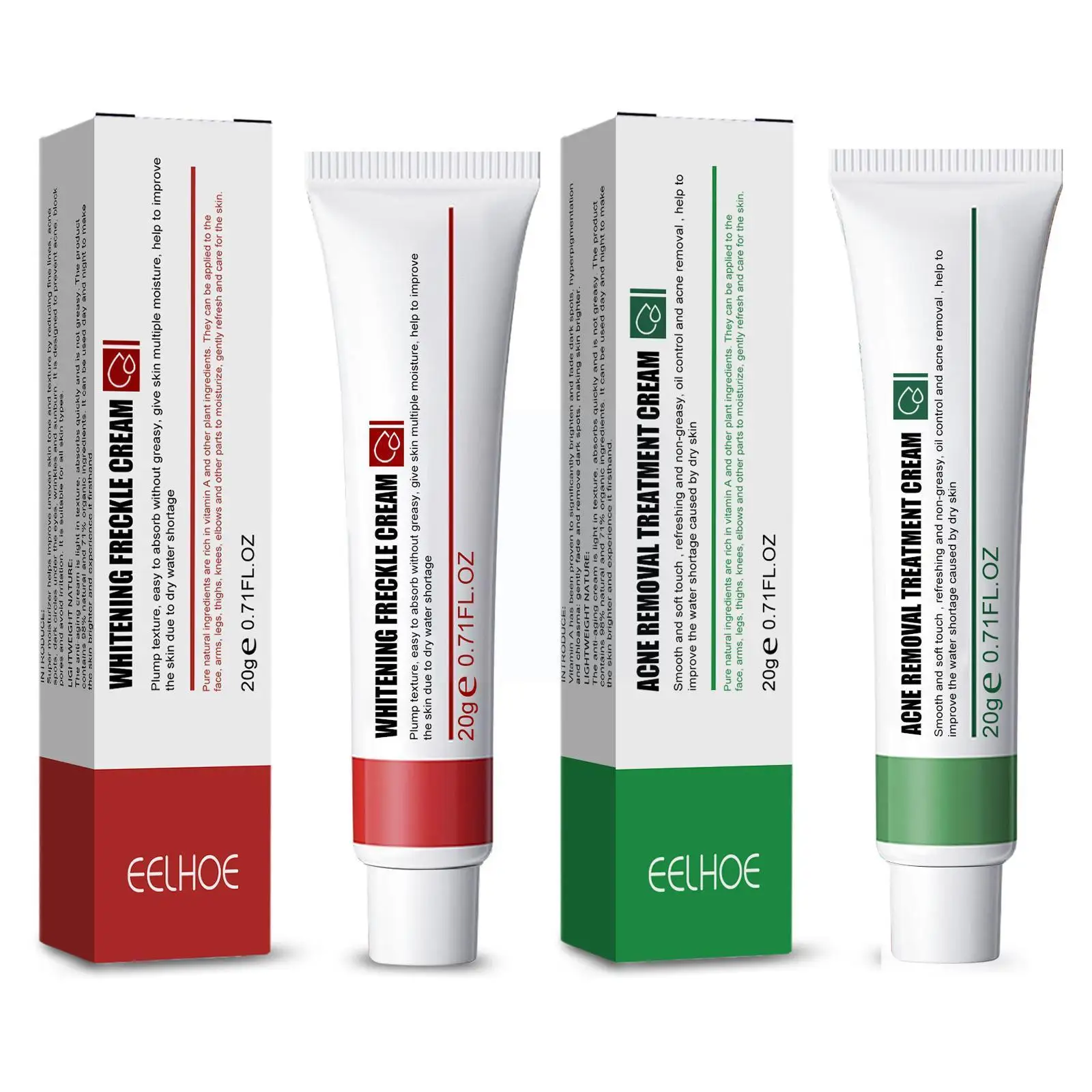 

Крем для веснушек с эффектом отбеливания, 20 г