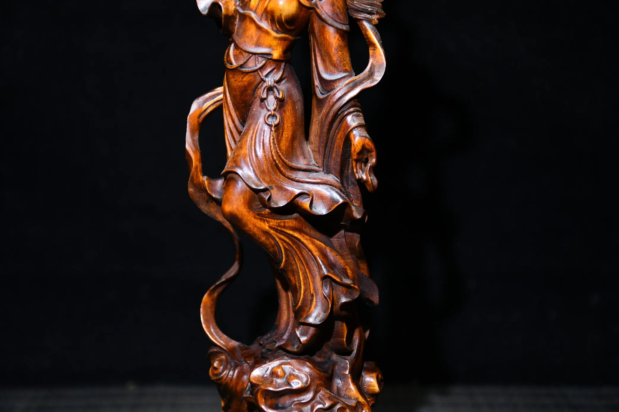 Китайская резьба по дереву ящик seiko резной тианну рассеянный цветок домашние