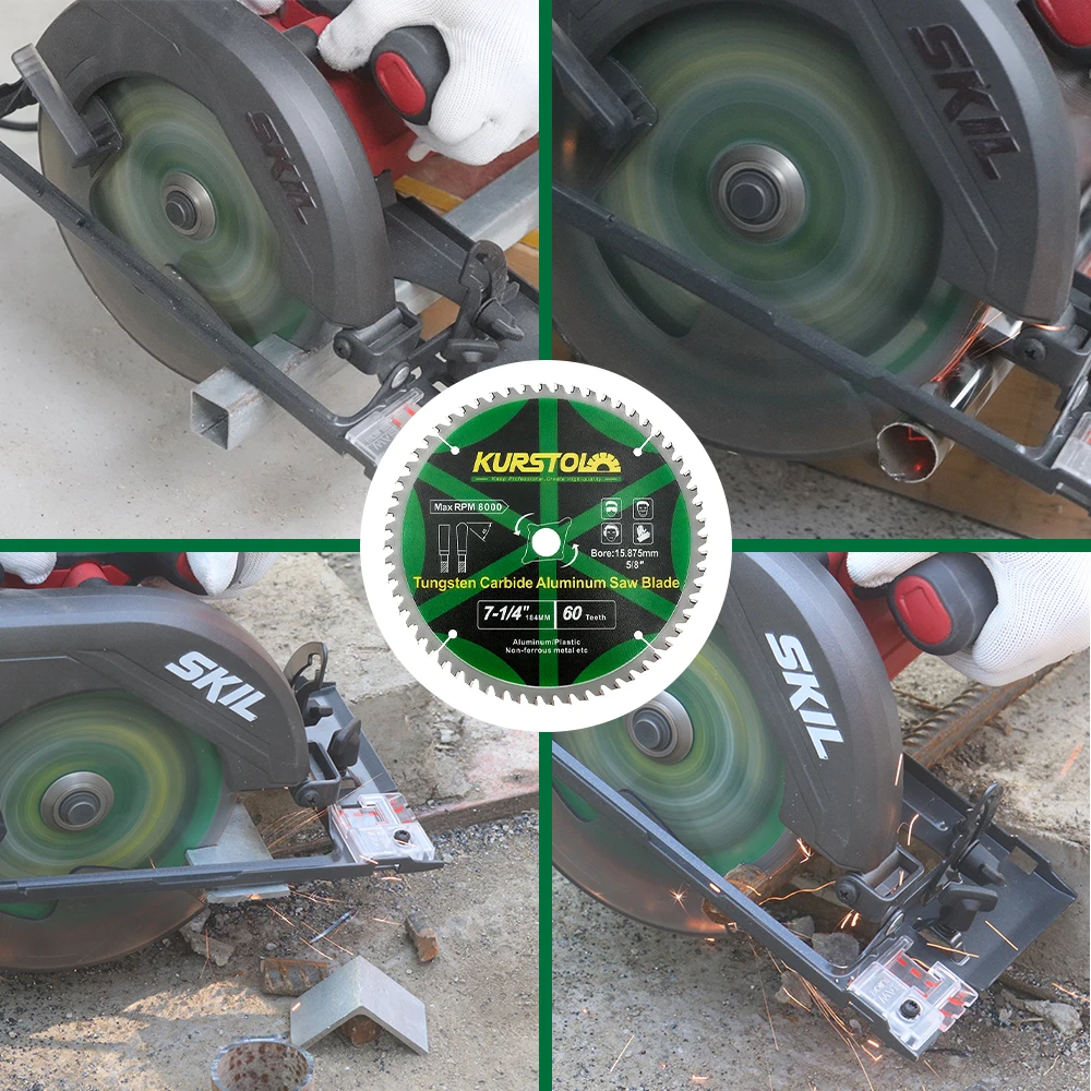 KURSTOL 1 шт. режущий диск из твердого сплава диаметром 184/255/305 мм пильное полотно для