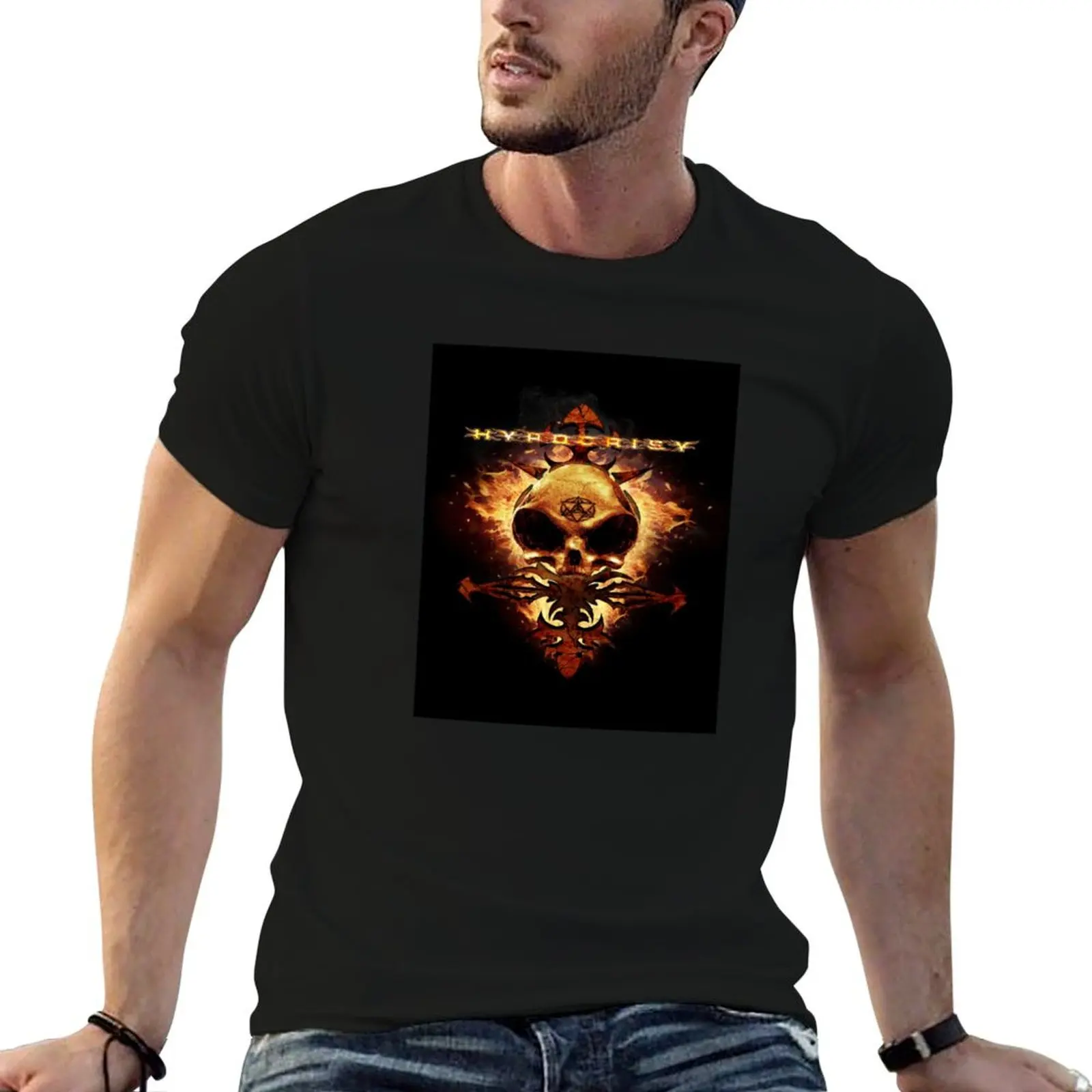 Фото Футболка Hypocrisy Basic Plain Tee для весны и лета №1