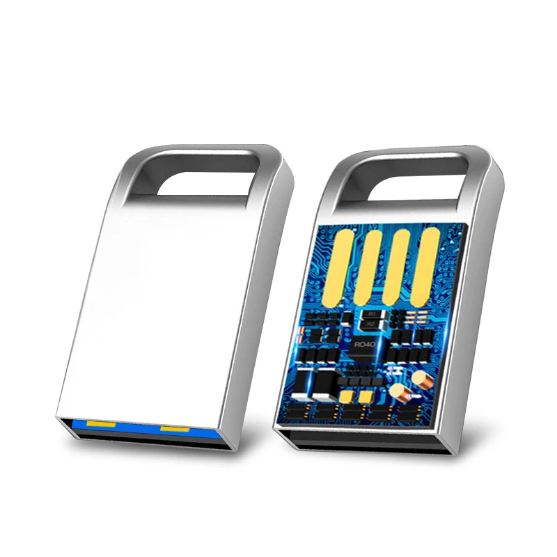 

Мини USB металлические флэш-накопители 64 ГБ, серебряный флэш-накопитель, флэш-карта памяти, внешнее хранилище
