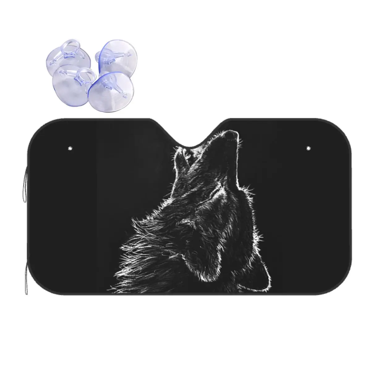 

Солнцезащитный козырек для лобового стекла, 76x140 см