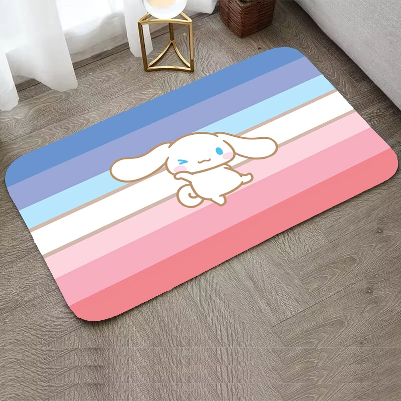 

Cartoon Rug Entrance Door Mats Bathroom Mat Floor Mats for Home Kitchen Carpet Non-slip and Washable Kitchen Mat Doormat Foot