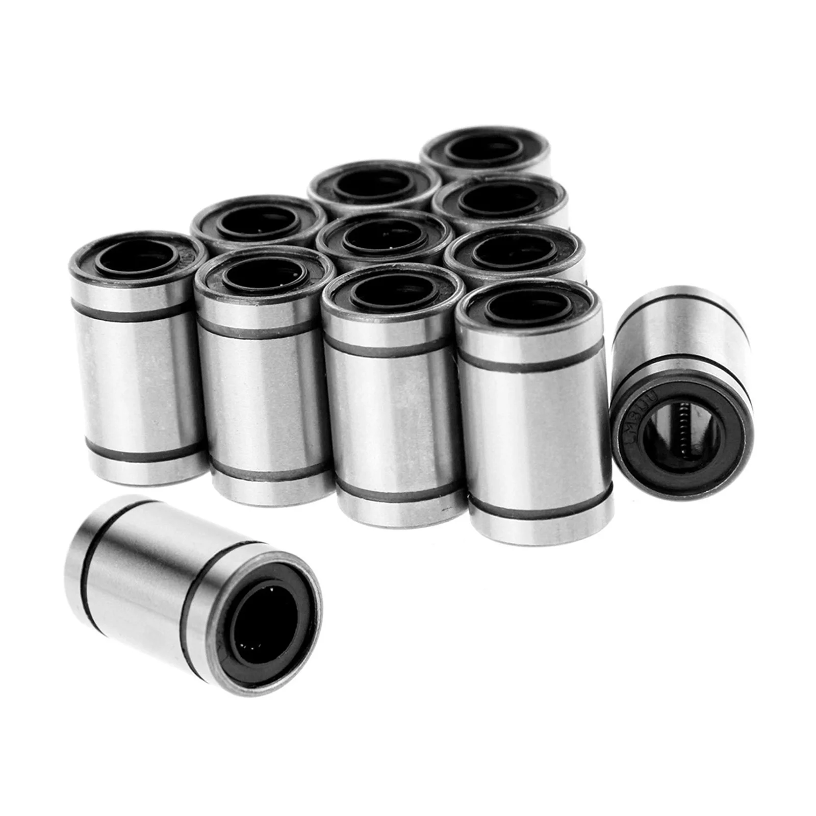 10 шт. LM8UU LM10UU LM6UU LM12UU Линейный подшипник линейный буксировочный 8 мм 6 12 стержень
