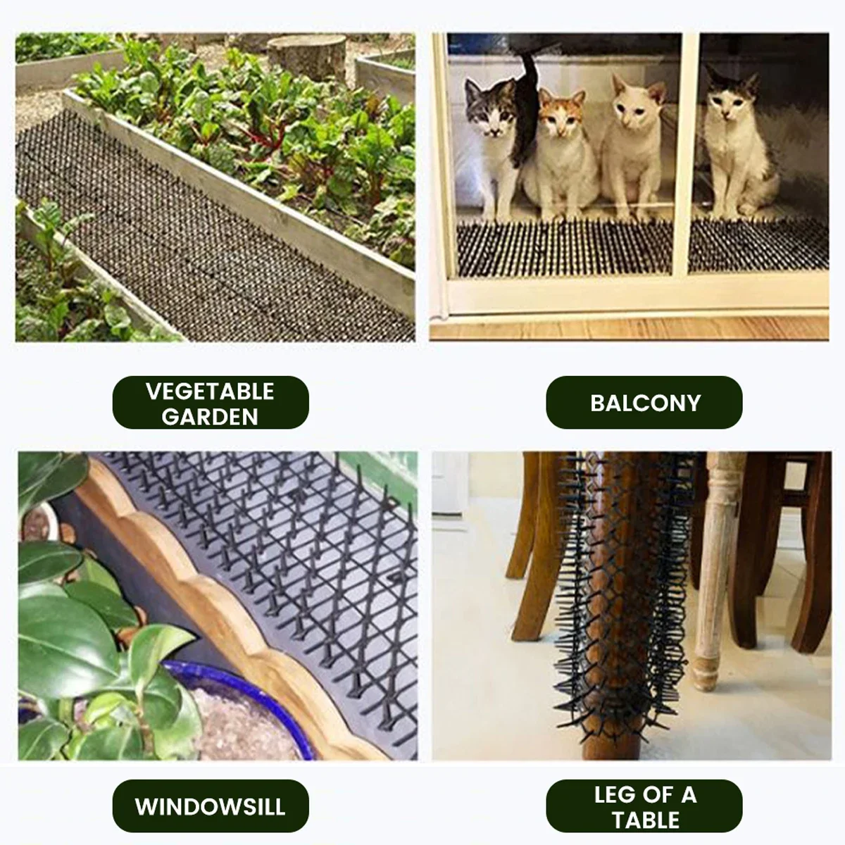 10/12 шт. коврики для кошек и кабелей с шипами