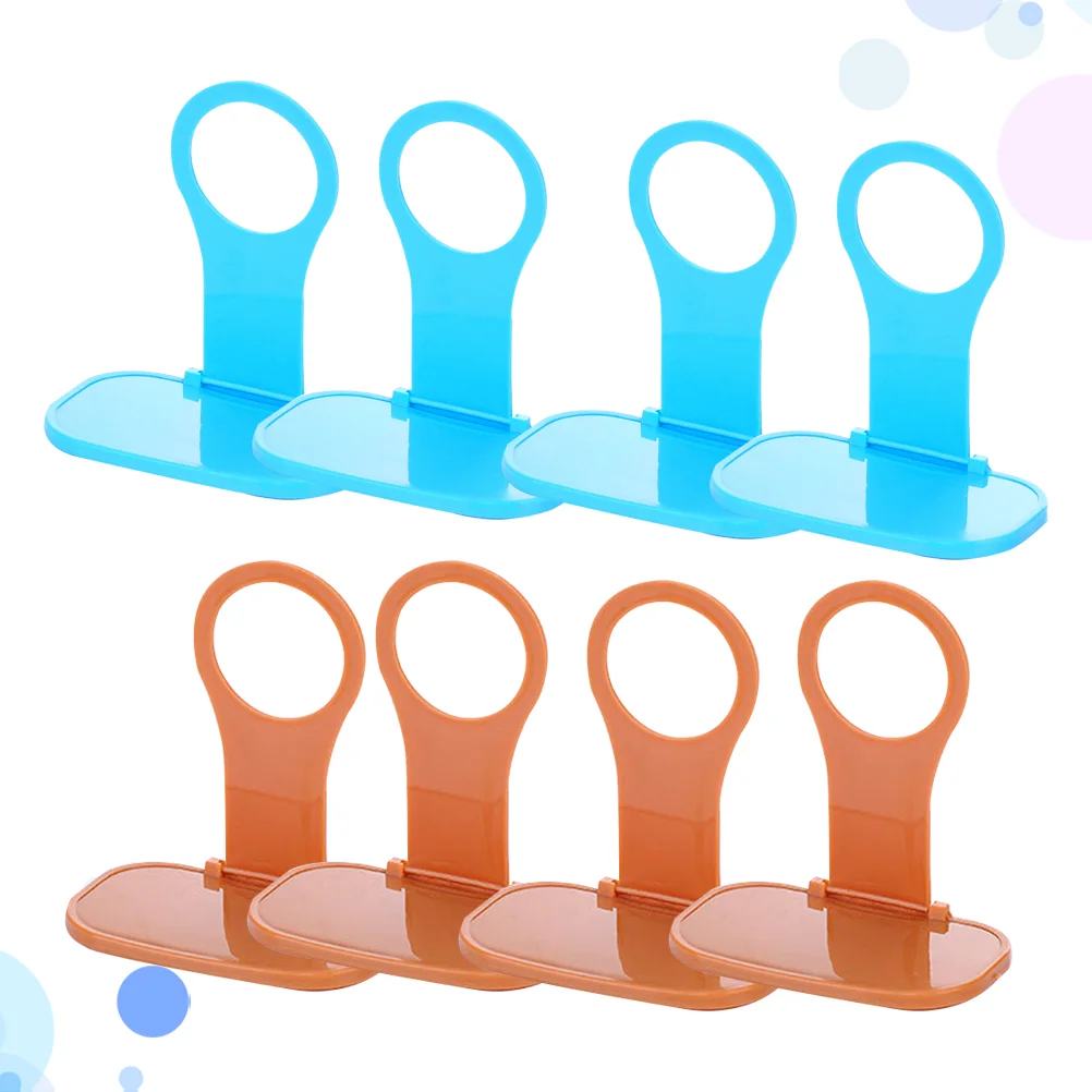 

8 Mobile Wall Hanger Folding Support Shelf Hook for Office School