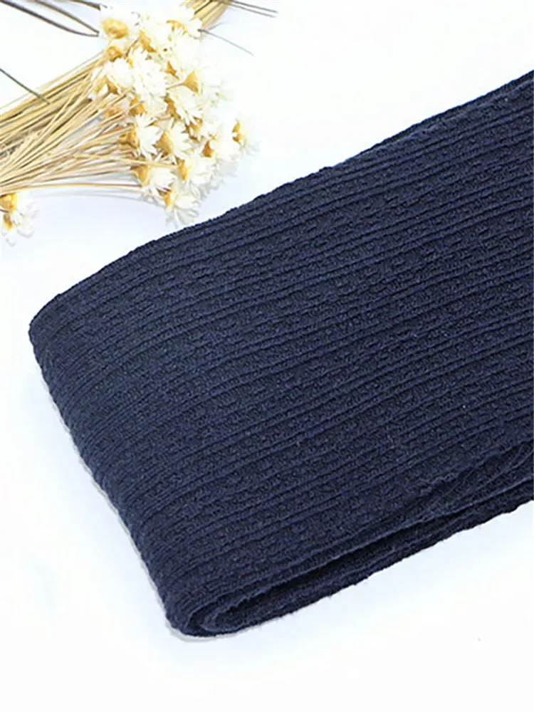 Autumn Winter Women's Skinny Slim Stretch Knitted Leggings Solid High Waist Ribbed Warm Pants Sexy Trousers 2022 Fashion