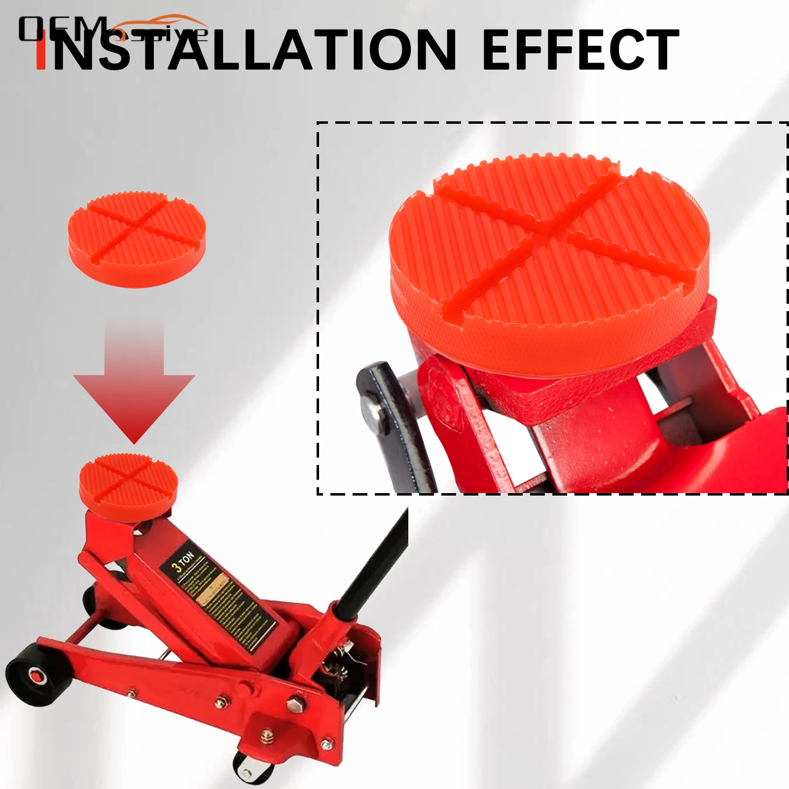 

1 шт. универсальный напольный автомобильный домкрат с прорезями, защитная рамка, прижимная сварка, боковой подъемный диск, инструмент для подъема 25 мм X 125 мм, инструмент для ремонта автомобиля