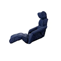 multi angle adjustable folding lazy recliner modern leisure flame retardant leather floor sofa