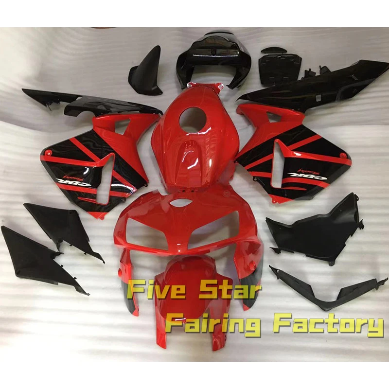 

Комплект обтекателей для мотоцикла Honda CBR 600 RR 2005 2006 кузов CBR600RR 05 06 инъекция 600RR Черный Белый На Заказ Новинка