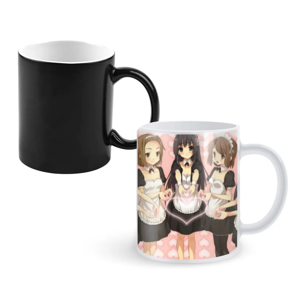 

Anime Japan Kawaii New K-ON! Latest design coffee cup, heated color-changing milk tea cup, colorful cup