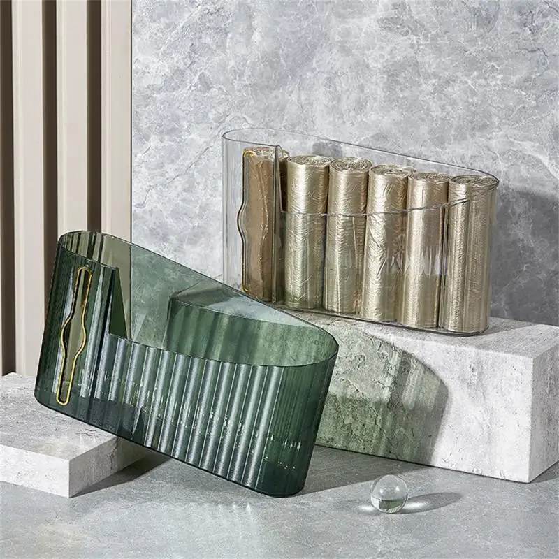 

Multicolored Garbage Bag Storage Box Durable Kitchen Punch-free Garbage Bag Storage Box Garbage Bag Storage Rack Light Luxury