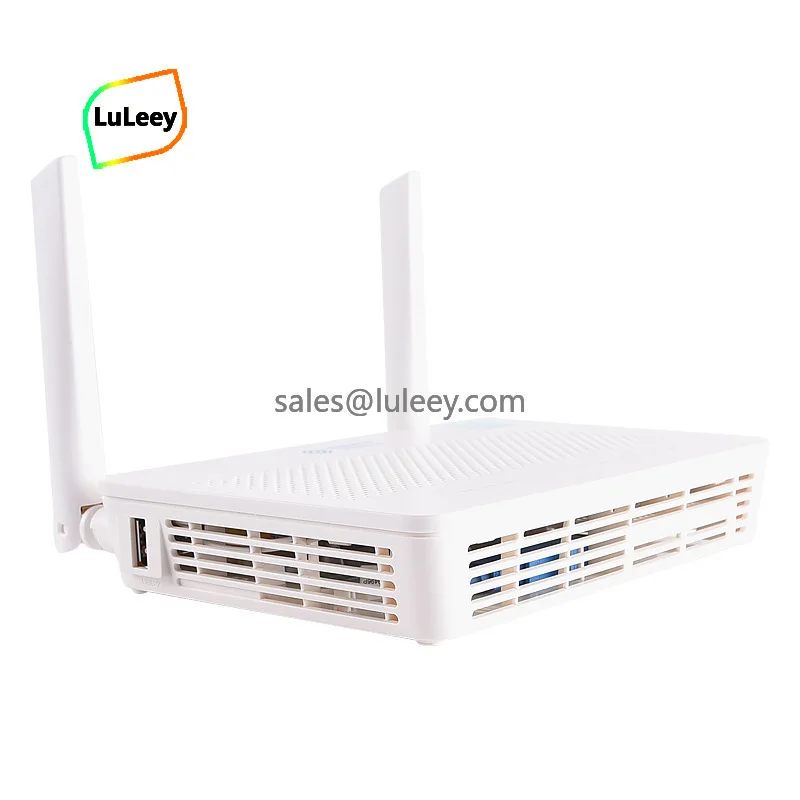 

6pcs 5G AC WIFI XPON GPON ONU ONT Dual Band Echolife HS8545V5 No Box english version 5DBI big antennamodem