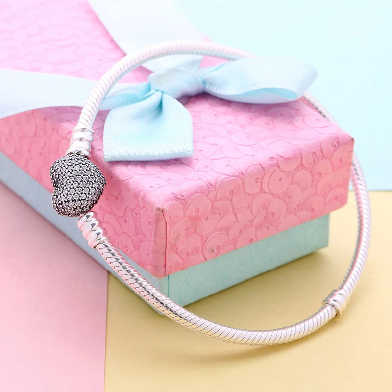 Классический коллекционный браслет из серебра 925 пробы женский цепочка со