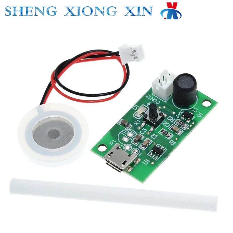 

1pcs Humidifier USB Spray Module Accessories Atomizer DIY Hatching Experimental Equipment Integrated Circuit Driver Boards