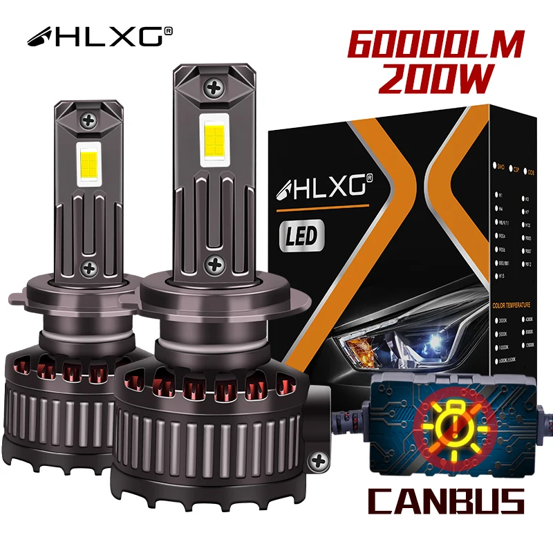 

Лампа для автомобильных фар HLXG, 200 лм, 9012 Вт