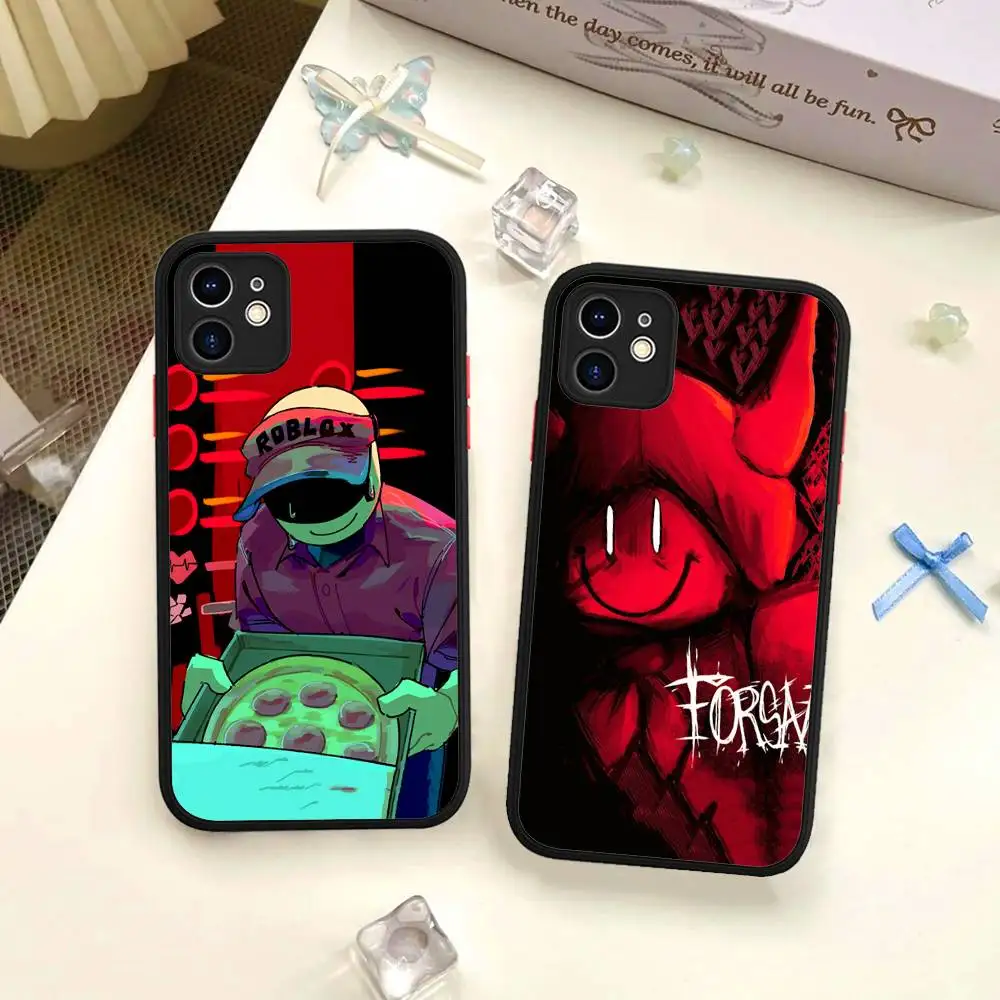 Фото Чехол для телефона Game R-Roblox-ES для iPhone 16, 15, 14, 11, 12, 13 Pro Max Plus 12, XS Max, матовый чехол на заднюю панель №2