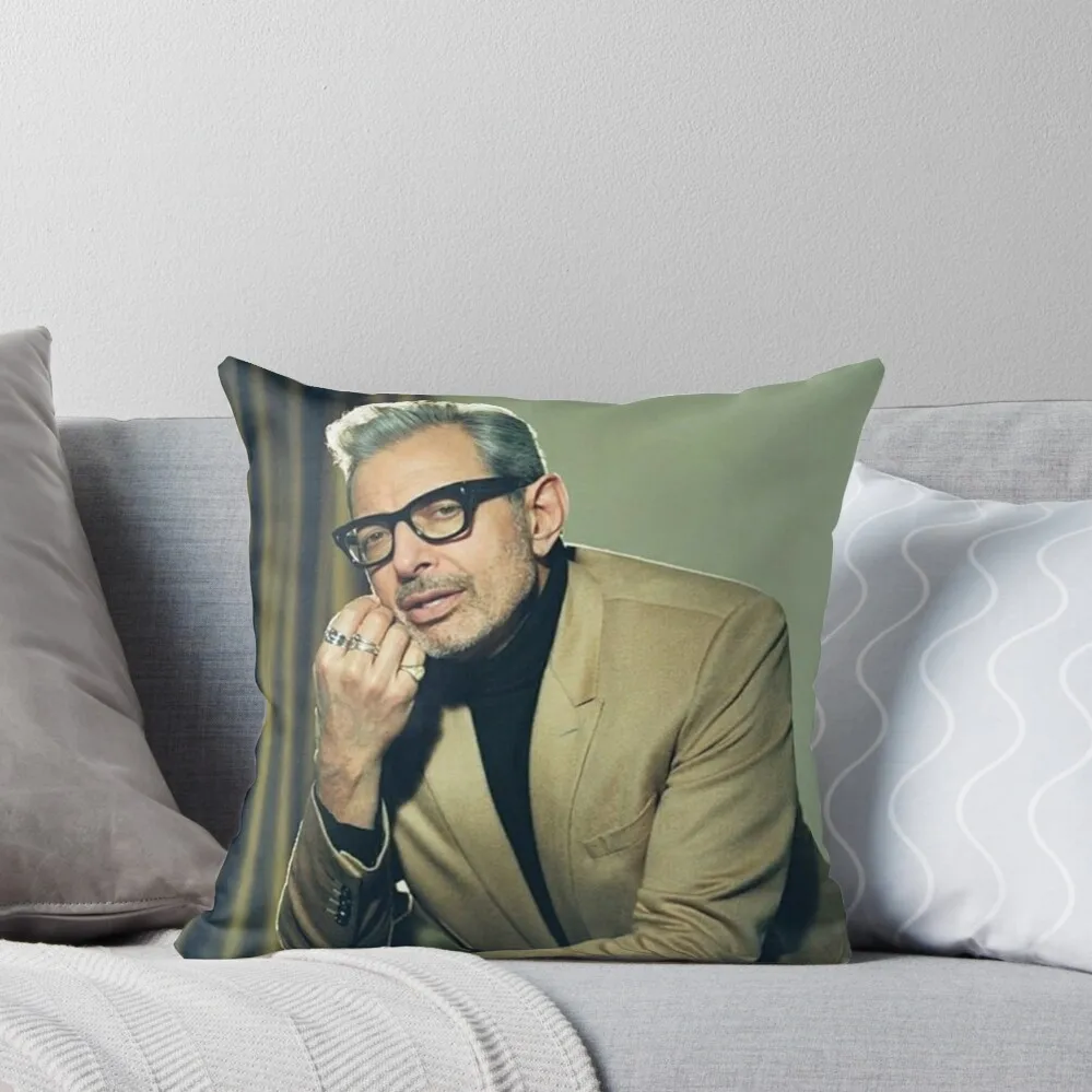 Jeff Goldblum красивая декоративная подушка с вышивкой декоративные подушки диванные