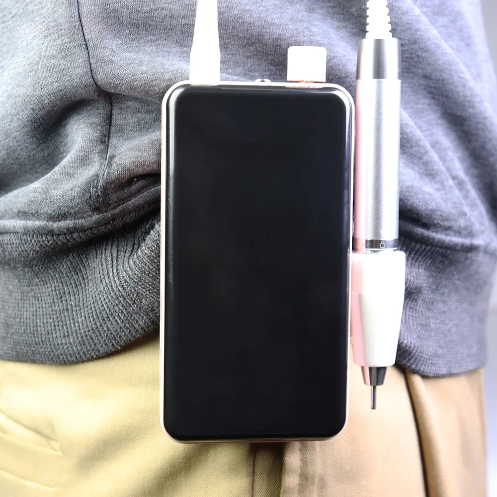 Профессиональная Портативная Беспроводная Машинка для маникюра 40000 об./мин.