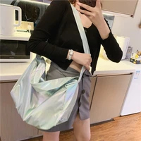 flaming mountain material colorful hand held large shopping bag 2022 spring new fashion trend one shoulder messenger bag