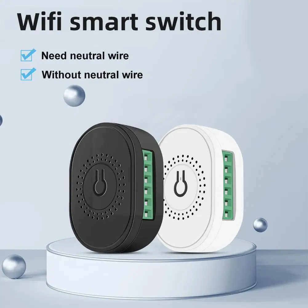 

Tuya Zigbee 3.0 16a Mini Diy Switch Relay Breaker With Or Without Neutral Wire Life For Home 2-way Contr N0k2