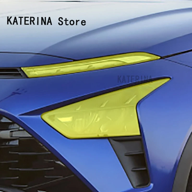 Для Hyundai Bayon 2021-2023 автомобильные аксессуары защитная пленка для фар реставрация
