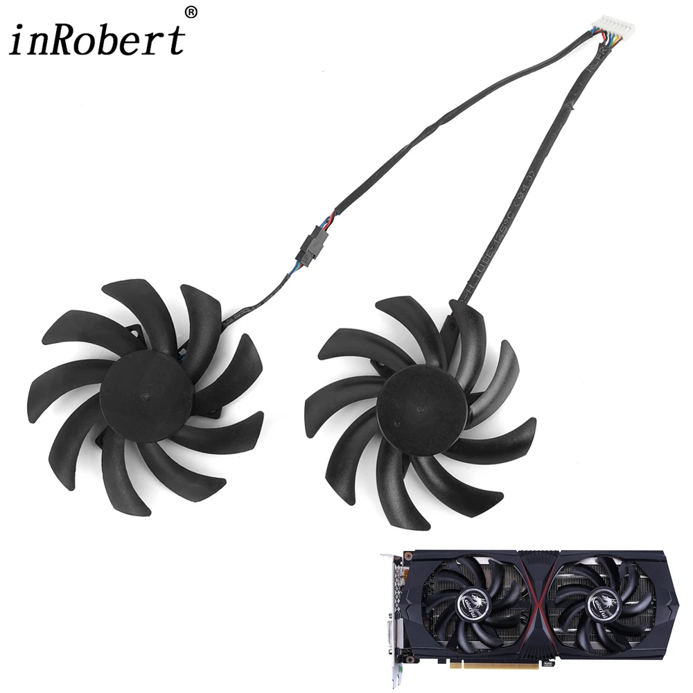 

85MM 8pin Graphics Video Card Fan Replacement For Colorful GeForce RTX 2060 6G-V Cooler Fan