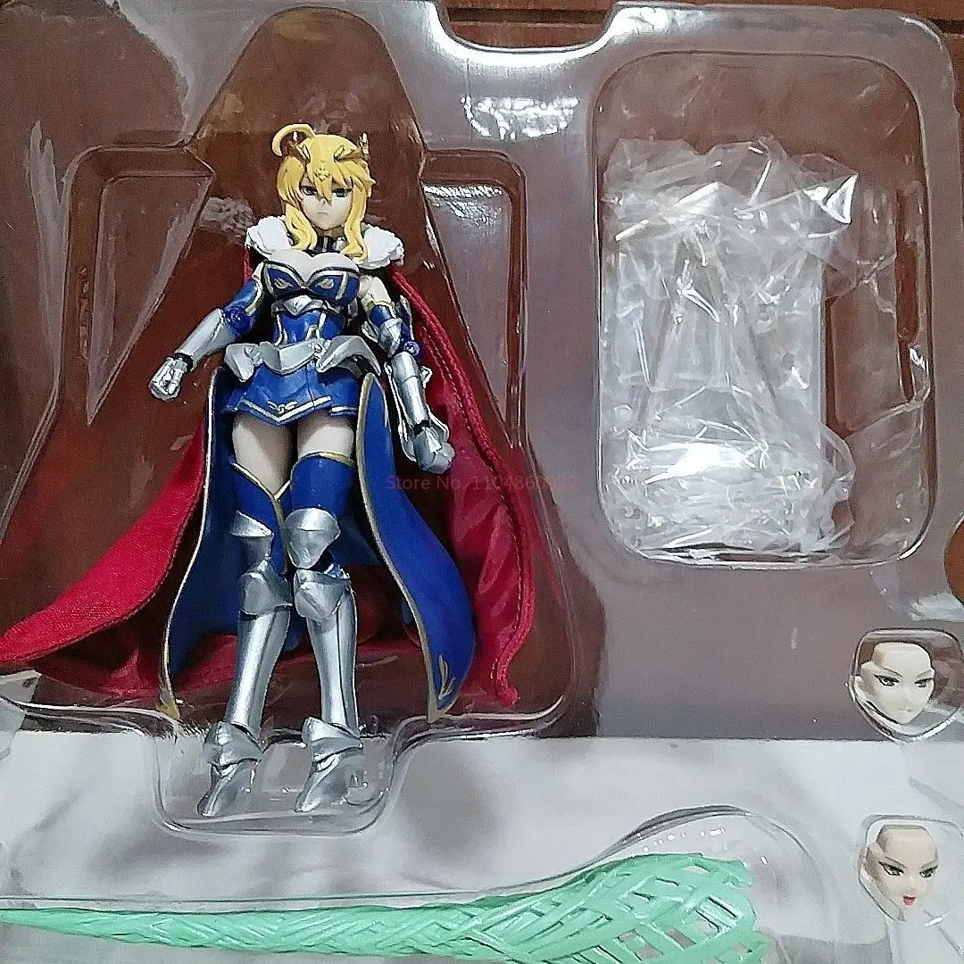 Фото Figma 568 Dx с артикуляционной серой Artoria Pendragon Dx версия экшн-фигурка высокого качества аниме фигурки Ко модель игрушки №5