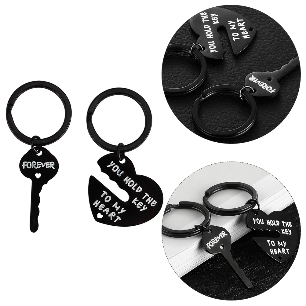 

1 пара, кольцо для ключей с гравировкой