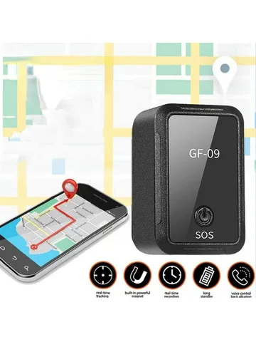 Мини-GPS-трекер GF09 для автомобиля, устройство для отслеживания местоположения в режиме реального времени, с голосовой записью, с защитой от потери, позиционер для детей и домашних животных, собак