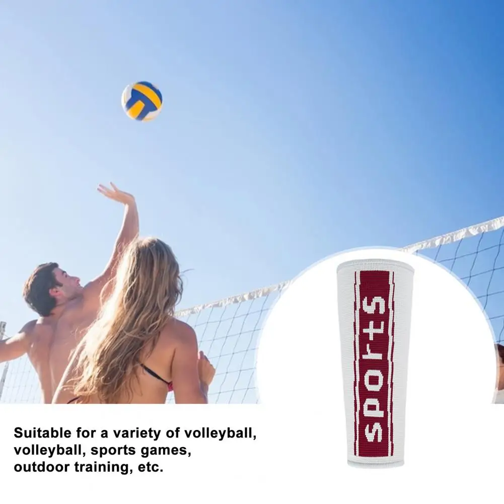 

Volleyball Arm Brace Volleyball Arm Guard Compression Arm Sleeves for Volleyball Tennis Basketball Reduce Strain Protect Elbow