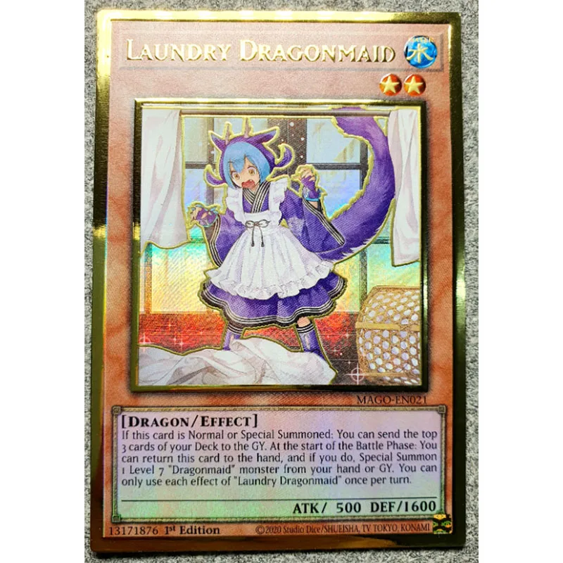

TAKARA TOMY Yu-Gi-Oh Card MAGO-EN021 PGR Laundry Dragonmaid English Version Hobby Collection Card