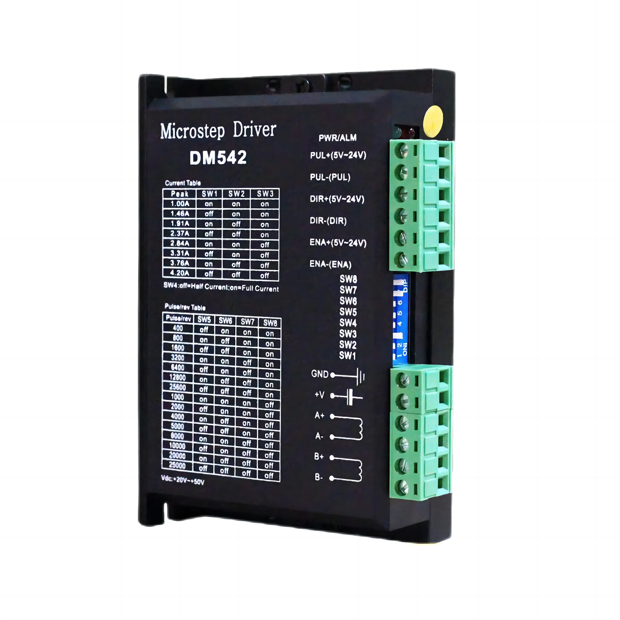 TB6600 9-42 в 4A / DM542 20-50V 4.2A DM556 5.6A драйвер двигателя для постоянного тока