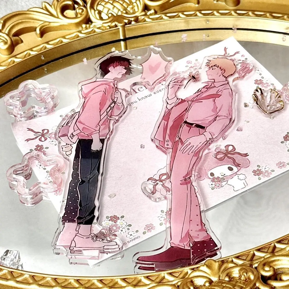 Аниме Mobu Saiko Hyaku/Mob психоделик 100 Kageyama Shigeo Reigen Arataka фигурка на акриловой подставке