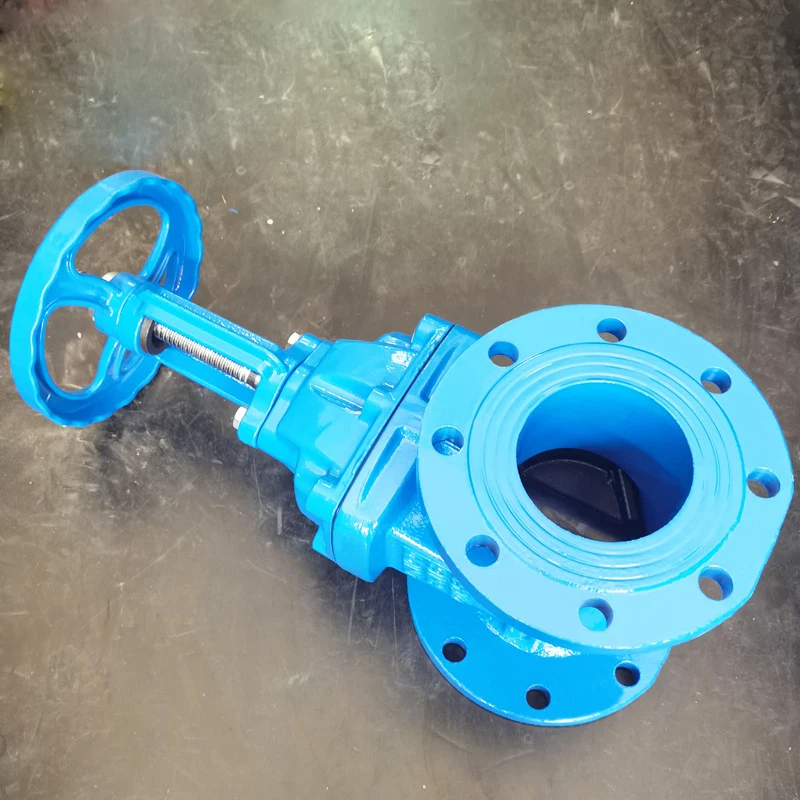 Фланцевый подъемный шпиндель TKFM dn 75 из ковкого чугуна мягкое уплотнение упругий