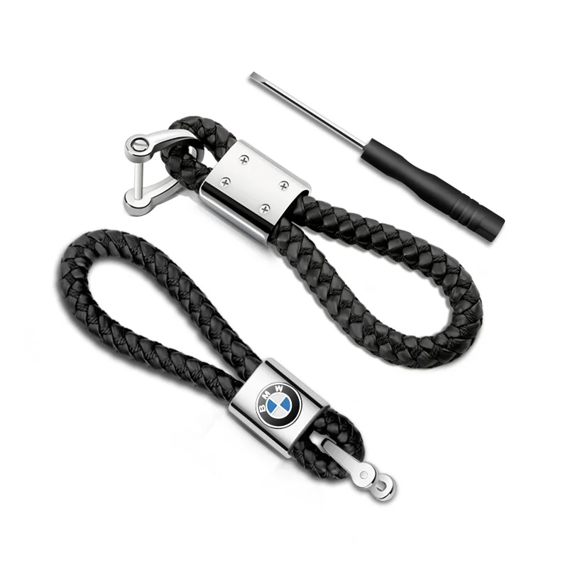 

2024 Мужской женский кожаный брелок для ключей с логотипом автомобиля Брелок для BMW E39 E46 E36 E53 E90 E60 E61 E93 E87 X1 X3 X5 X6 X7