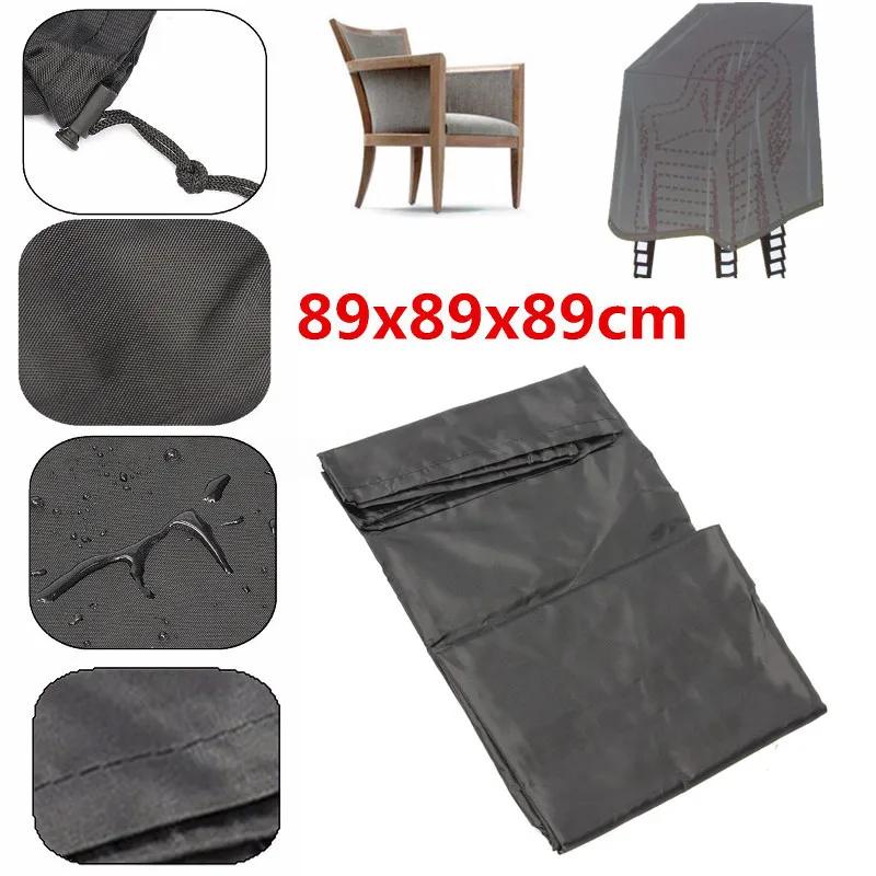 

Waterproof Chair Dust Rain Cover For Outdoor Garden Patio Furniture Protection